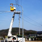 写真：電柱から電気引き込み2